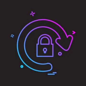 User Interface icon design vector イラスト素材