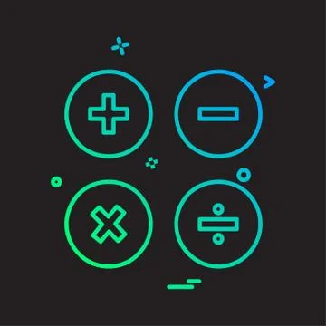 User Interface icon design vector Stockillustratie