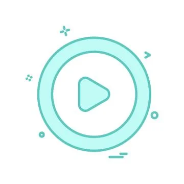 User Interface icon design vector Illustrazione stock