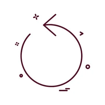 User Interface icon design vector Stock Illustration