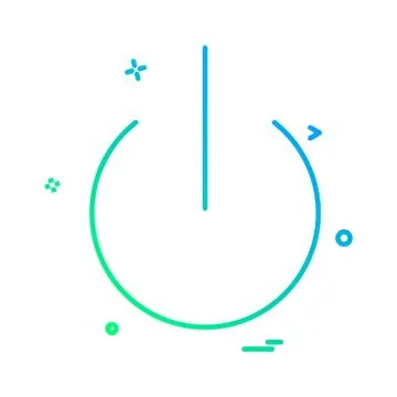 User Interface icon design vector イラスト素材