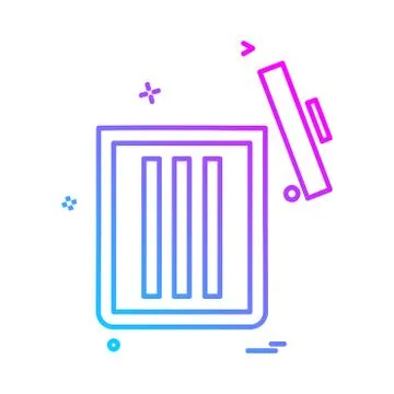 User Interface icon design vector Stock Illustration