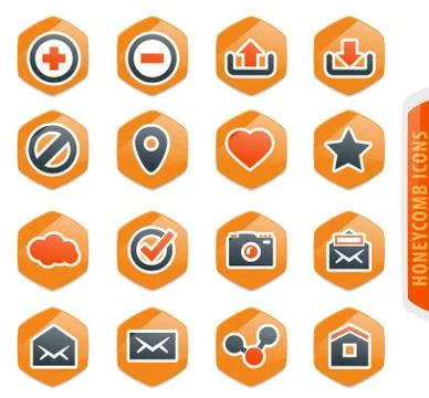 User Interface icons set Illustrazione stock