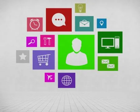 User interface Illustrazione stock