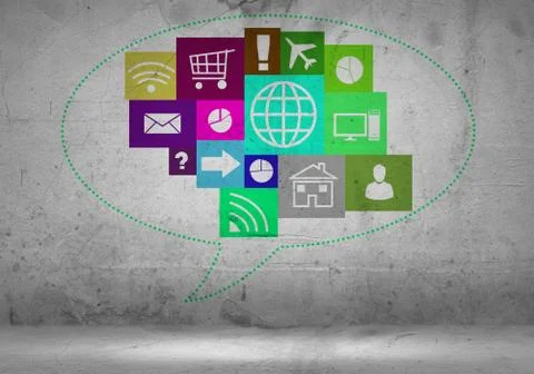 User interface Illustrazione stock