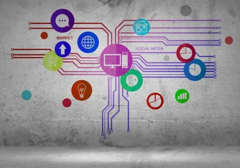 User interface Illustrazione stock