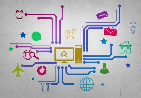User interface Illustrazione stock