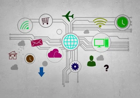 User interface Illustrazione stock