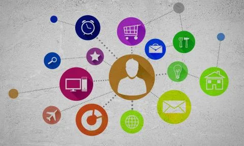 User interface Illustrazione stock