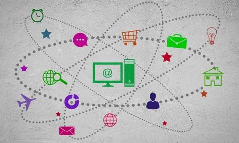 User interface Illustrazione stock