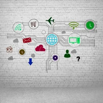 User interface Illustrazione stock