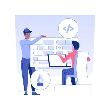 User interface kit isolated concept vector illustration. 스톡 일러스트