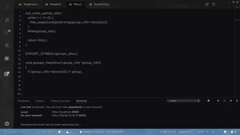 User interface mock up HUD of programmer code running on display Stock Footage 152071918