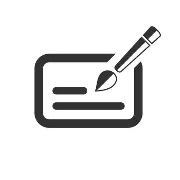 User Interface or Software Design Icon Stock Illustration