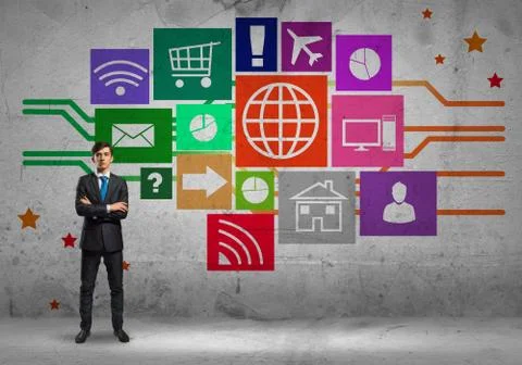 User interface Stockfoto's