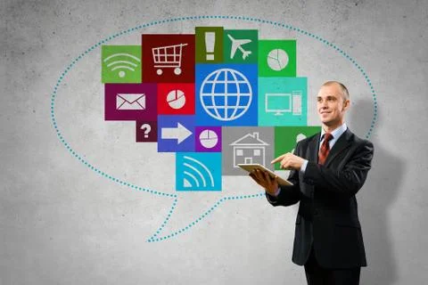 User interface Stockfoto's