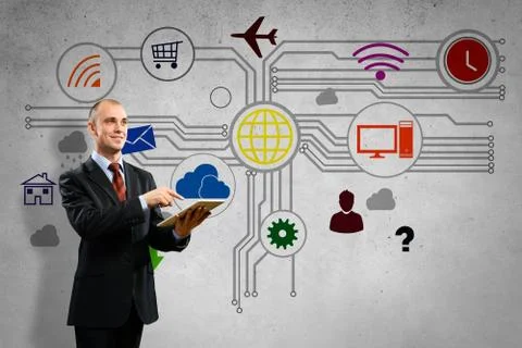 User interface Stockfoto's