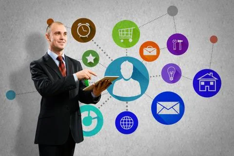 User interface Stockfoto's