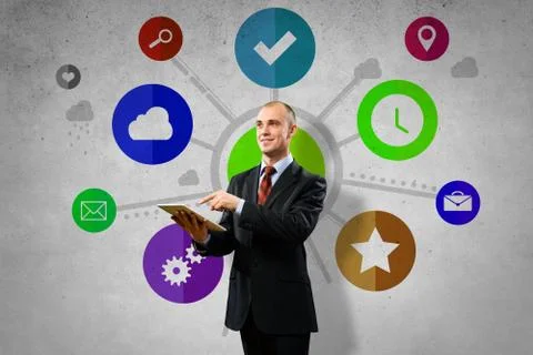 User interface Stockfoto's