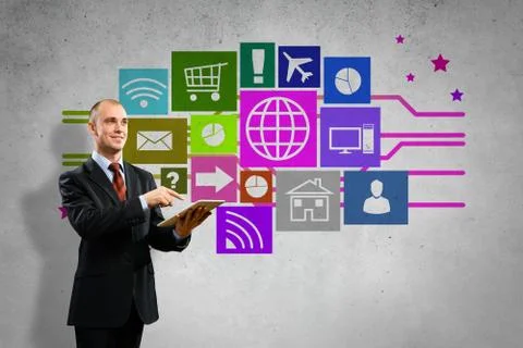 User interface Stockfoto's