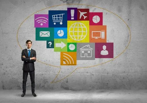 User interface Stockfoto's