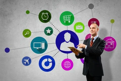 User interface Stockfoto's