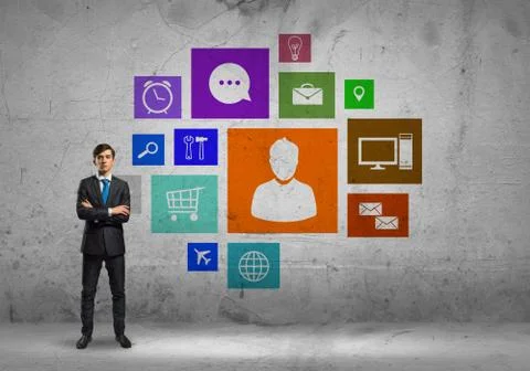 User interface Foto stock