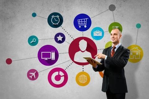 User interface Stockfoto's