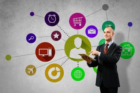 User interface Stockfoto's