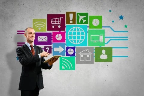 User interface Stockfoto's