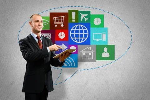 User interface Stockfoto's