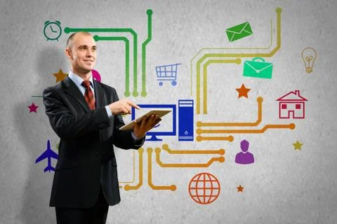 User interface Stockfoto's