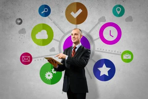 User interface Stockfoto's