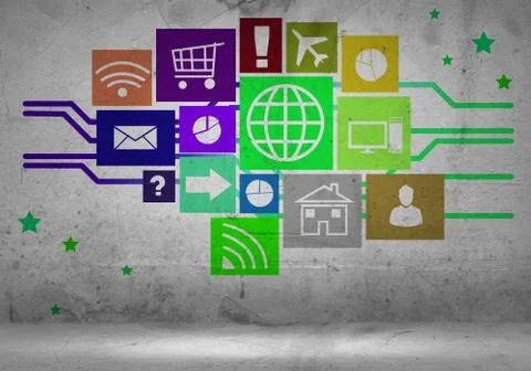User interface Foto stock