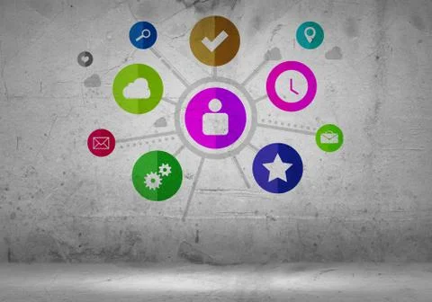 User interface Foto stock