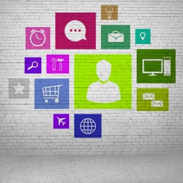 User interface 스톡 사진