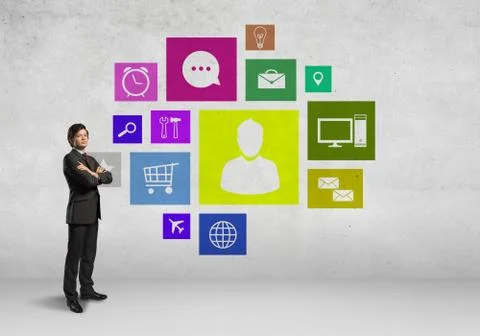 User interface Foto stock