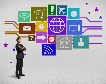 User interface 스톡 사진