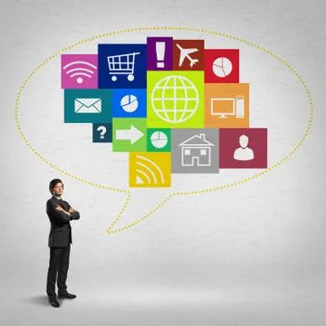 User interface Foto stock