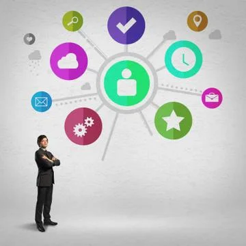 User interface Foto stock