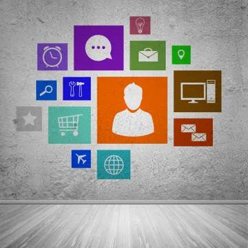 User interface Foto stock