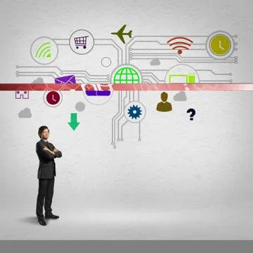User interface Foto stock