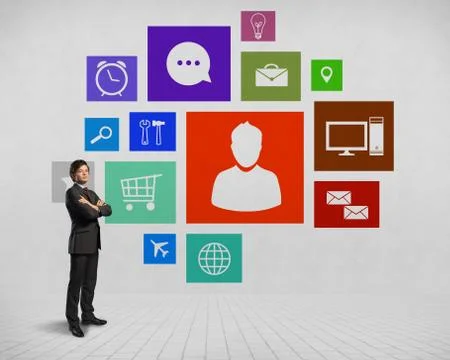 User interface 스톡 사진