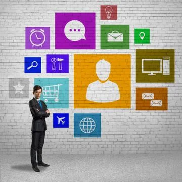 User interface Foto stock