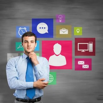 User interface Foto stock