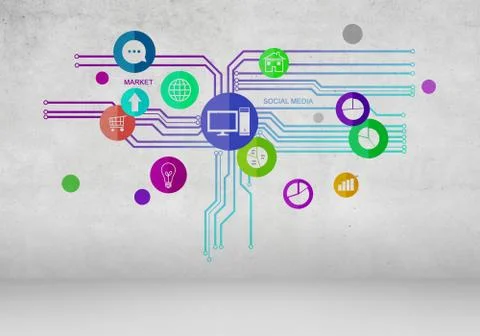 User interface Foto stock
