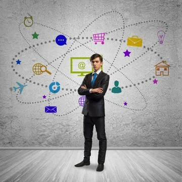 User interface Stockfoto's