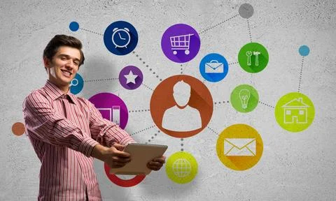 User interface Stockfoto's