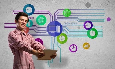 User interface Stockfoto's