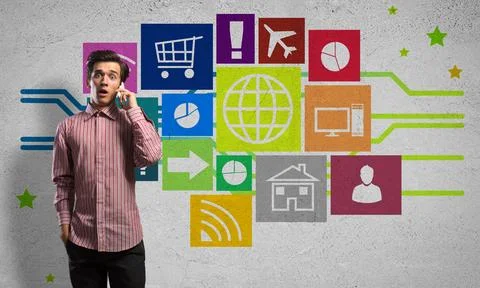 User interface 스톡 사진